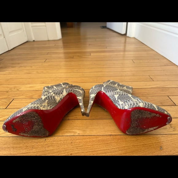 Christian Louboutin ARIELLE A TALON PYTHON Boots - Picture 4 of 7